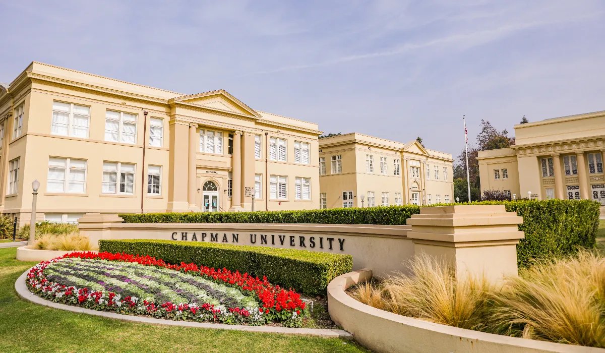 Chapman University campus in Orange, California