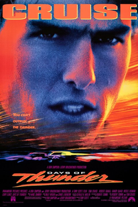 Days of Thunder poster